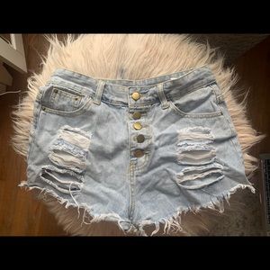 Jean shorts
